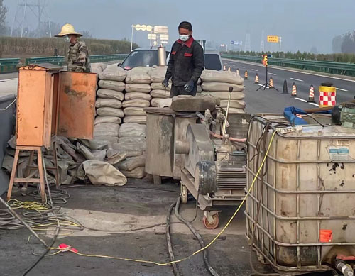 宁河高速公路高压注浆